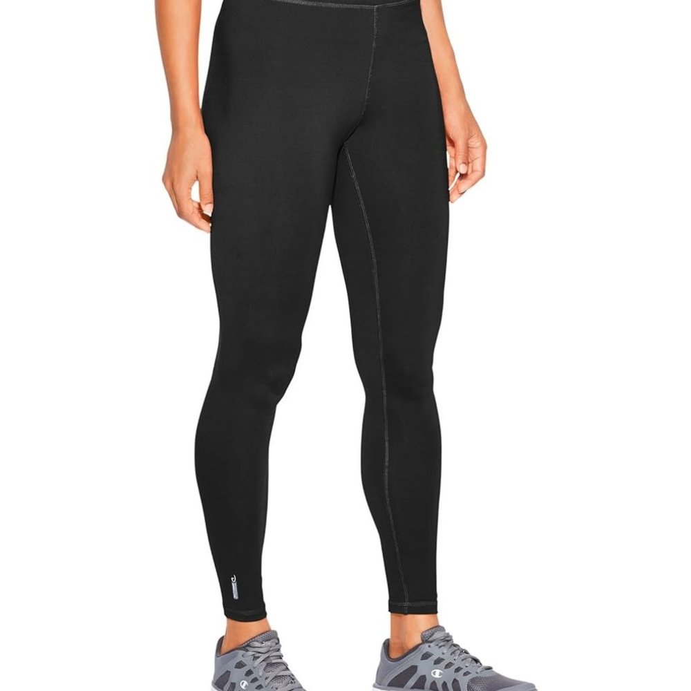 NWT Champion Duofold Women's Varitherm Performance Legging Black Sz XL $50 JK498